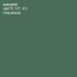 #4B6B5B - Finlandia Color Image