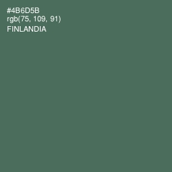 #4B6D5B - Finlandia Color Image