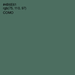 #4B6E61 - Como Color Image