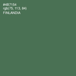 #4B7154 - Finlandia Color Image
