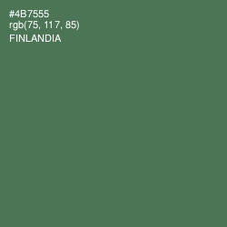 #4B7555 - Finlandia Color Image