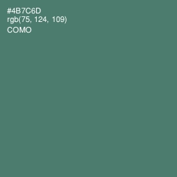 #4B7C6D - Como Color Image