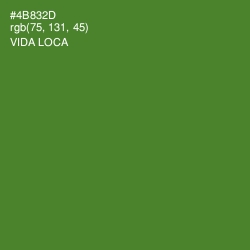 #4B832D - Vida Loca Color Image