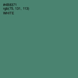 #4B8371 - Viridian Color Image