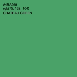 #4BA268 - Chateau Green Color Image