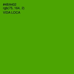 #4BA402 - Vida Loca Color Image