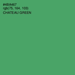 #4BA467 - Chateau Green Color Image