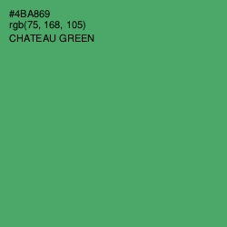 #4BA869 - Chateau Green Color Image