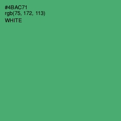 #4BAC71 - Ocean Green Color Image