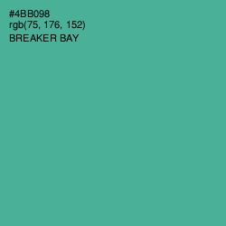 #4BB098 - Breaker Bay Color Image