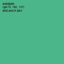 #4BB689 - Breaker Bay Color Image