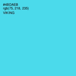 #4BDAEB - Viking Color Image
