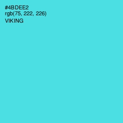 #4BDEE2 - Viking Color Image