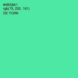 #4BE8A1 - De York Color Image