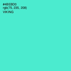 #4BEBD0 - Viking Color Image