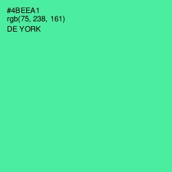 #4BEEA1 - De York Color Image