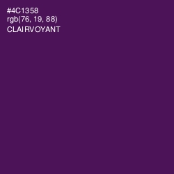 #4C1358 - Clairvoyant Color Image