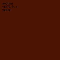 #4C1501 - Indian Tan Color Image