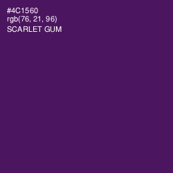 #4C1560 - Scarlet Gum Color Image