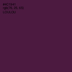 #4C1941 - Loulou Color Image