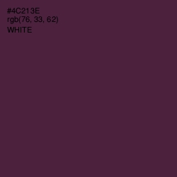 #4C213E - Livid Brown Color Image