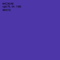 #4C36A8 - Gigas Color Image