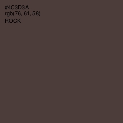 #4C3D3A - Rock Color Image