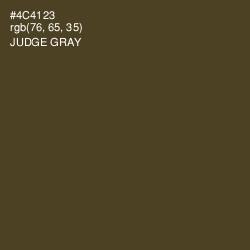 #4C4123 - Judge Gray Color Image