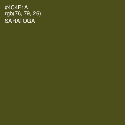 #4C4F1A - Saratoga Color Image