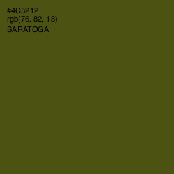 #4C5212 - Saratoga Color Image