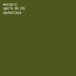 #4C581C - Saratoga Color Image