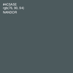 #4C5A5E - Nandor Color Image
