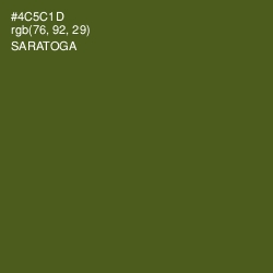#4C5C1D - Saratoga Color Image