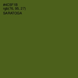 #4C5F1B - Saratoga Color Image