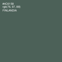 #4C6158 - Finlandia Color Image