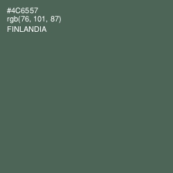 #4C6557 - Finlandia Color Image