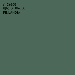 #4C6858 - Finlandia Color Image