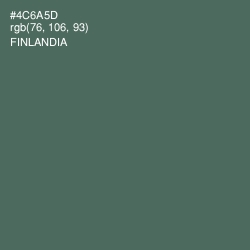 #4C6A5D - Finlandia Color Image