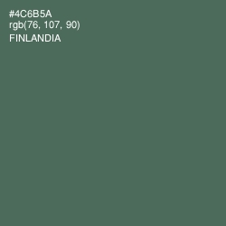 #4C6B5A - Finlandia Color Image