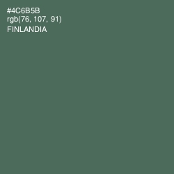 #4C6B5B - Finlandia Color Image