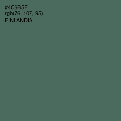 #4C6B5F - Finlandia Color Image