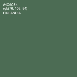 #4C6C54 - Finlandia Color Image