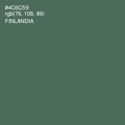 #4C6C59 - Finlandia Color Image