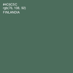 #4C6C5C - Finlandia Color Image