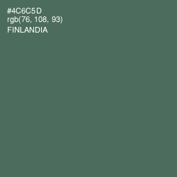 #4C6C5D - Finlandia Color Image