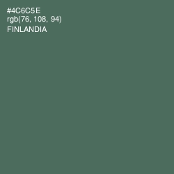 #4C6C5E - Finlandia Color Image