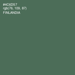 #4C6D57 - Finlandia Color Image