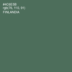 #4C6E5B - Finlandia Color Image