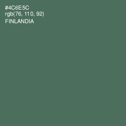 #4C6E5C - Finlandia Color Image