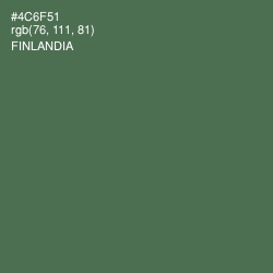 #4C6F51 - Finlandia Color Image